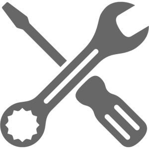 Spanner and screwdriver icon