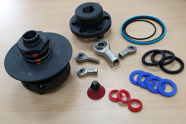 Spare parts for factory machinery